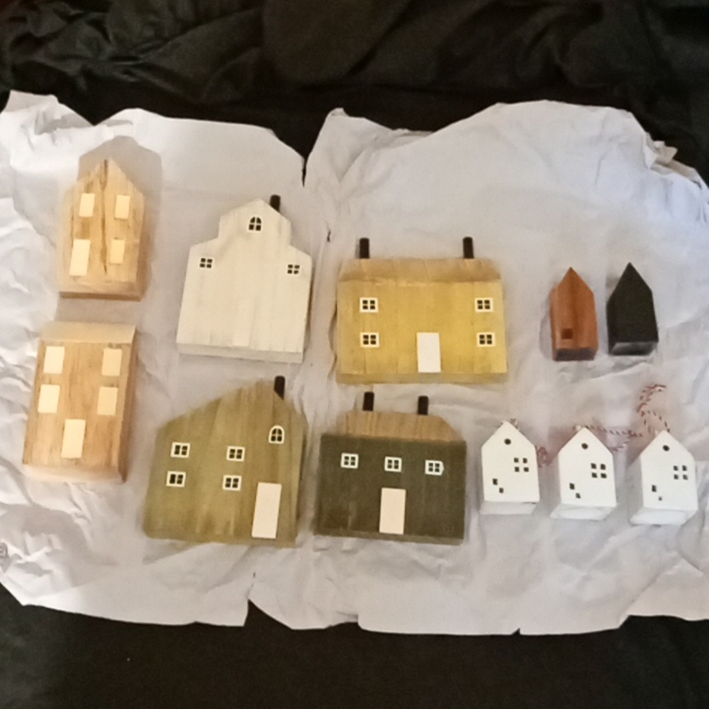 Folk art🏚️Wooden houses✨